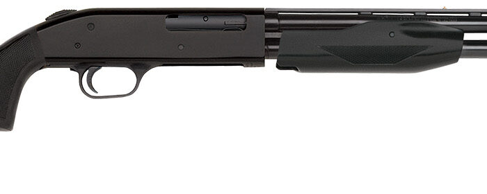 Mossberg 50358 510 Super Bantam Youth 410 Gauge Pump 3" 2+1 18.50" Blued Vent Rib Steel Barrel, Blued Steel Receiver, Black Synthetic Stock w/Adjustable LOP Spacer