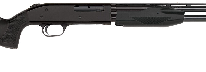 Mossberg 50358 510 Super Bantam Youth 410 Gauge Pump 3" 2+1 18.50" Blued Vent Rib Steel Barrel, Blued Steel Receiver, Black Synthetic Stock w/Adjustable LOP Spacer