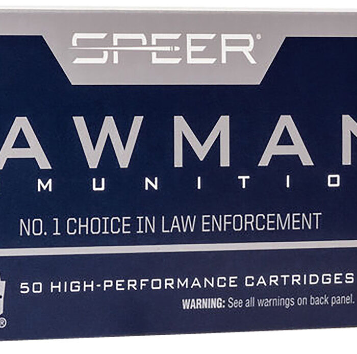 Speer 53980 Lawman  45GAP 200gr Total Metal Jacket Flat Nose 50 Per Box/20 Case