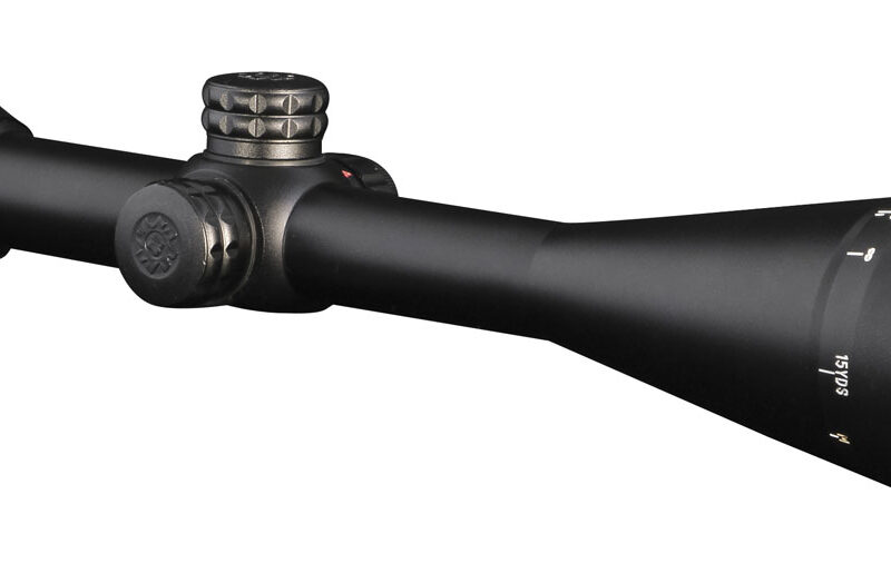 Konus 7274 KonusPro-Plus Long Range Matte Black 6-24x50mm AO 1" Tube Dual Illuminated (Blue/Red) Engraved Crosshair w/Dot Reticle