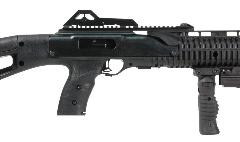 Hi-Point 995FGFLTS 995TS Carbine 9mm Luger 16.50" 10+1 Black All Weather Molded Stock W/Forward Folding Grip and Weapon-Mounted Flashlight