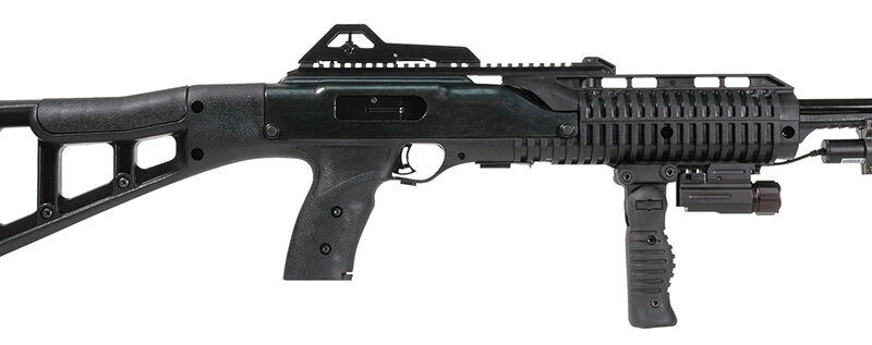 Hi-Point 995FGFLLAZTS 995TS Carbine 9mm Luger 16.50" 10+1 Black All Weather Molded Stock W/Forward Folding Grip, Weapon-Mounted Flashlight and Laser
