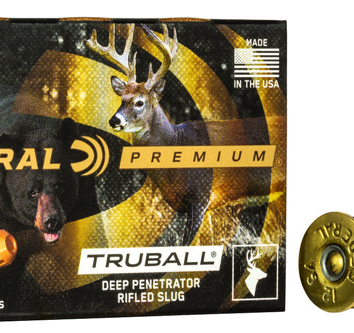 Federal PB127DPRS Premium Vital-Shok TruBall Deep Penetrator 12Gauge 2.75" 1oz RifledSlug Shot 5 Per Box/50 Case