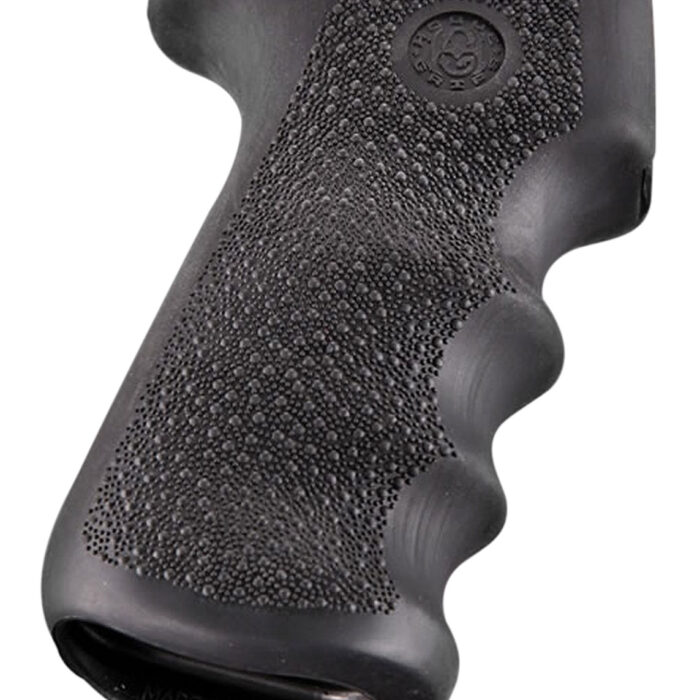 Hogue 74000 Rubber Grip  Cobblestone Black with Finger Grooves for AK-47, AK-74