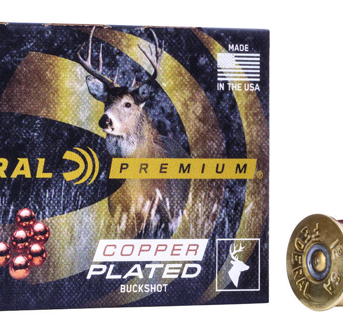 Federal P15600 Premium Magnum 12Gauge 2.75" 12Pellets 1 1/2oz 00BuckShot 5 Per Box/50 Case