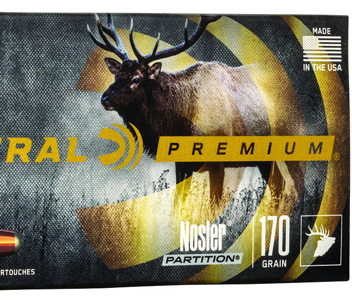 Federal P3030D Premium  30-30Win 170gr Nosler Partition 20 Per Box/10 Case