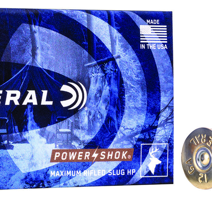 Federal F127RS Power-Shok Shotshell 12Gauge 2.75" 1oz RifledSlug Shot 5 Per Box/50 Case
