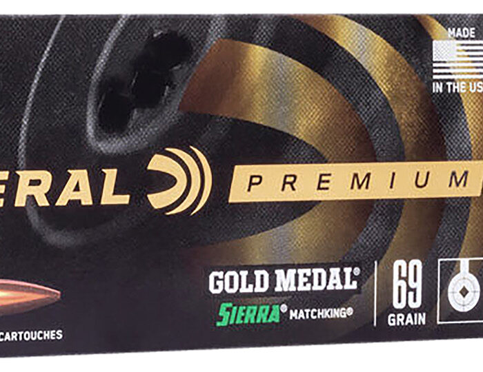 Federal GM3006M Premium Gold Medal 30-06Springfield 168gr Sierra MatchKing BTHP 20 Per Box/10 Case