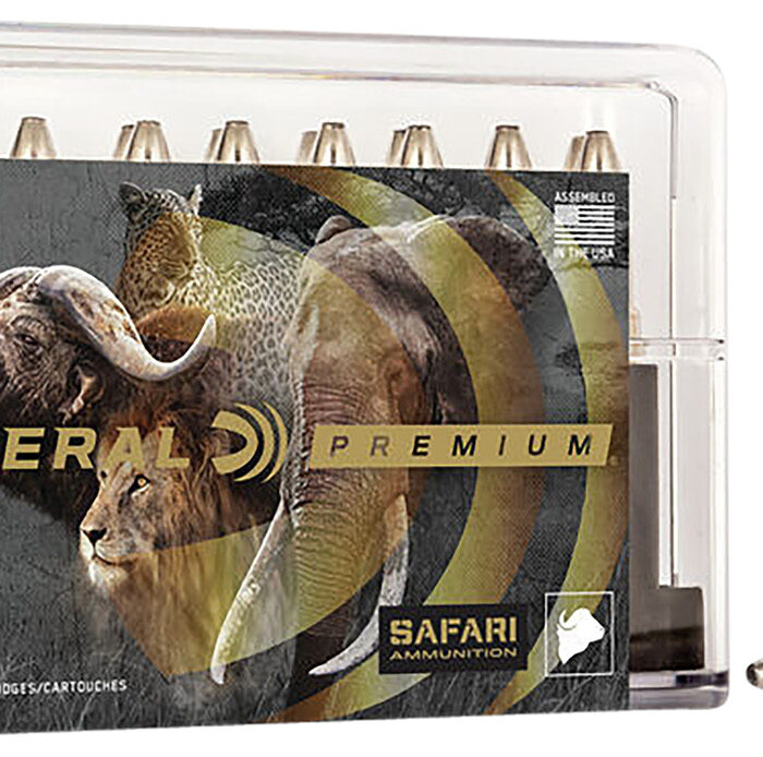 Federal P416T1 Premium Safari Cape-Shok 416Rigby 400gr Trophy Bonded Bear Claw 20 Per Box/10 Case