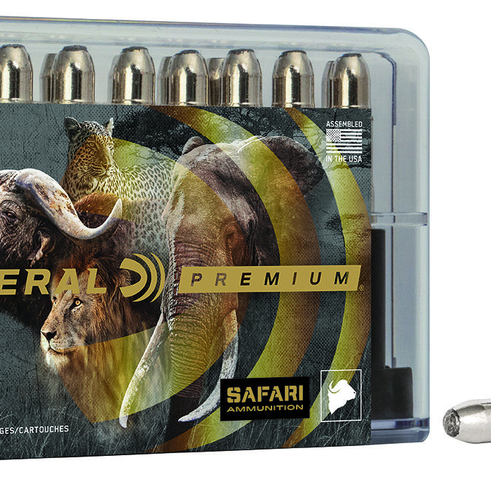 Federal P470T1 Premium Safari Cape-Shok 470NitroExpress 500gr Trophy Bonded Bear Claw 20 Per Box/10 Case