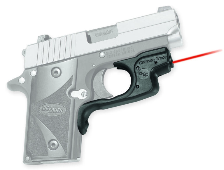 Crimson Trace 0170701 LG-492 Laserguard  Black Red Laser Sig Sauer P238 & P938