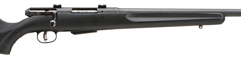 Savage Arms 19155 25 Walking Varminter Full Size 223 Rem 4+1 22" Matte Black Heavy Barrel, Matte Black Carbon Steel Receiver Drilled & Tapped, Matte Black Fixed Varmint Synthetic Stock, Right Hand