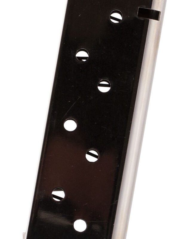 Mec-Gar MGCG4510N Standard  10rd Extended 45 ACP Fits 1911 Government Nickel Carbon Steel