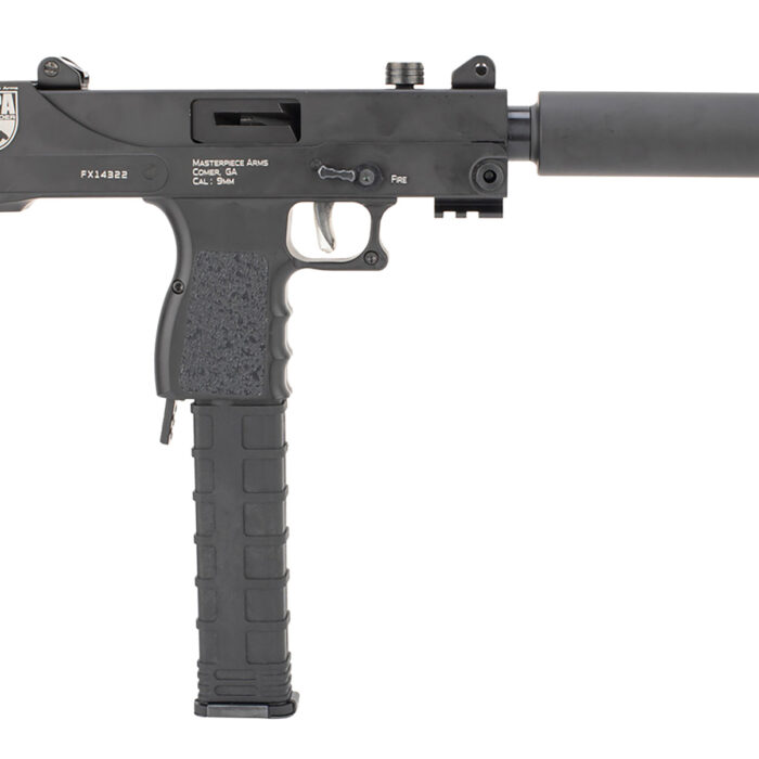 MasterPiece Arms 30T Defender Top Cocking TB 9mm Luger 5.50" 30+1 Black Cerakote