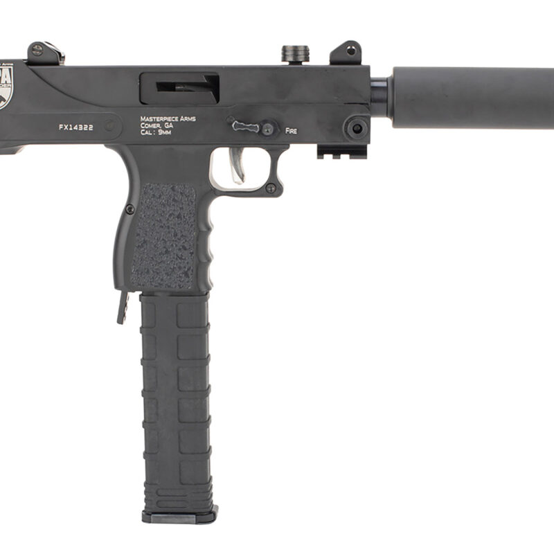 MasterPiece Arms 30T Defender Top Cocking TB 9mm Luger 5.50" 30+1 Black Cerakote