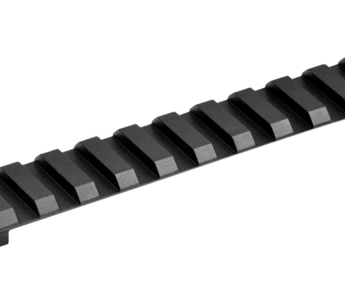 Warne M674M Tactical Picatinny Rail Matte Black Steel Christensen Arms/Bergara B-14/Remington 700 Rifle Long Action, 0 MOA