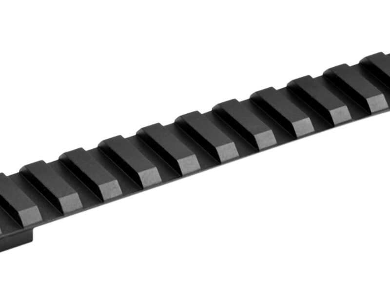Warne M674M Tactical Picatinny Rail Matte Black Steel Christensen Arms/Bergara B-14/Remington 700 Rifle Long Action, 0 MOA
