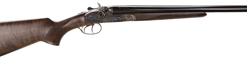 Taylors & Company 230000 Hammer Coach  12 Gauge with 20" Barrel, 3" Chamber, 2rd Capacity, Color Case Hardened Metal Finish & Walnut Stock Right Hand