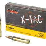 PMC 556X X-Tac 5.56x45mmNATO 55gr Full Metal Jacket Boat Tail 20 Per Box/50 Case 1 75970