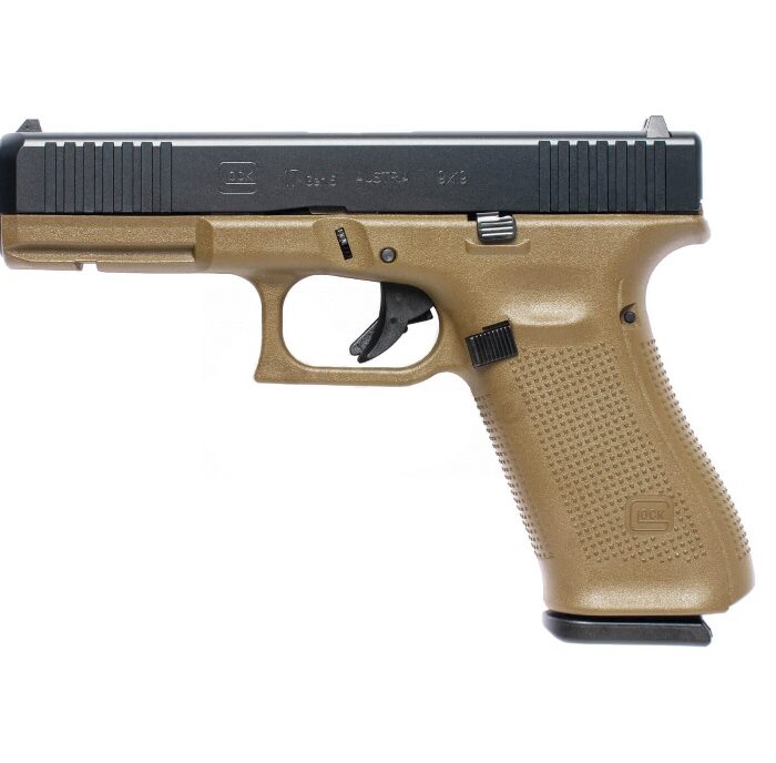 GLOCK G17 G5 9MM 10+1 4.49" FS FDE