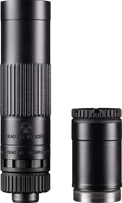 DEAD AIR MOJAVE 9 MODULAR 9MM SLNCR GMS LOW BACK PRESSURE W/ 1/2-28 PSTN