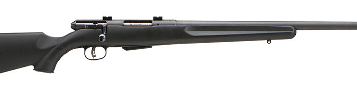 Savage Arms 19740 25 Walking Varminter Full Size 17 Hornet 4+1 22" Matte Black Heavy Barrel, Matte Black Carbon Steel Receiver Drilled & Tapped, Matte Black Fixed Varmint Synthetic Stock, Right Hand