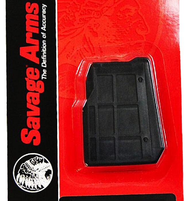 Savage Arms 55250 25  4rd 17 Hornet Black Polymer