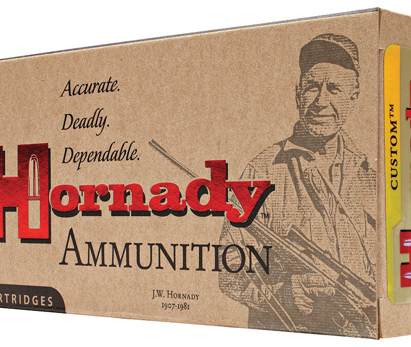Hornady 91318 Custom  358Win 200gr InterLock Spire Point 20 Per Box/10 Case