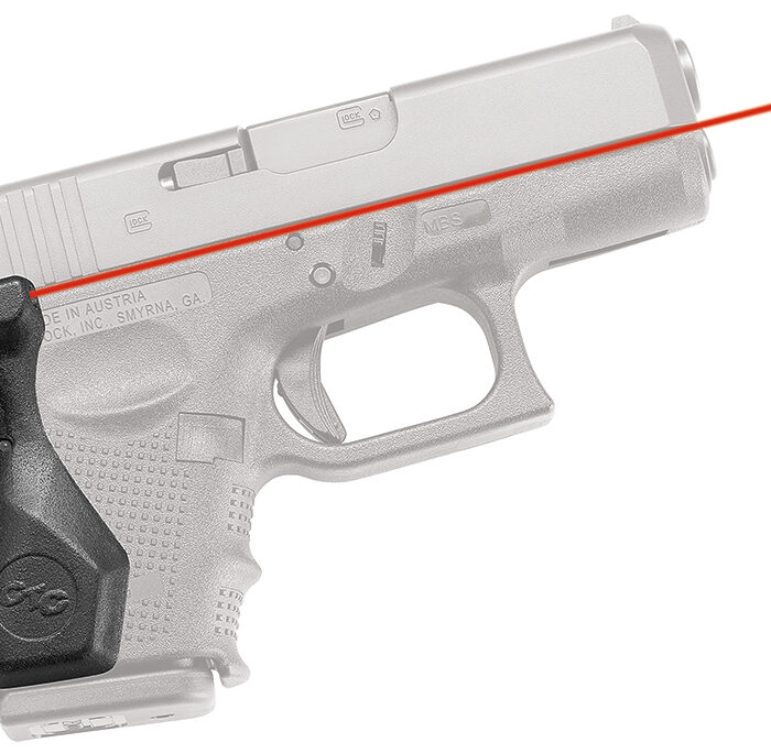 Crimson Trace 0132501 LG-852 Lasergrips  Black Red Laser Glock Gen 4 26/27/33