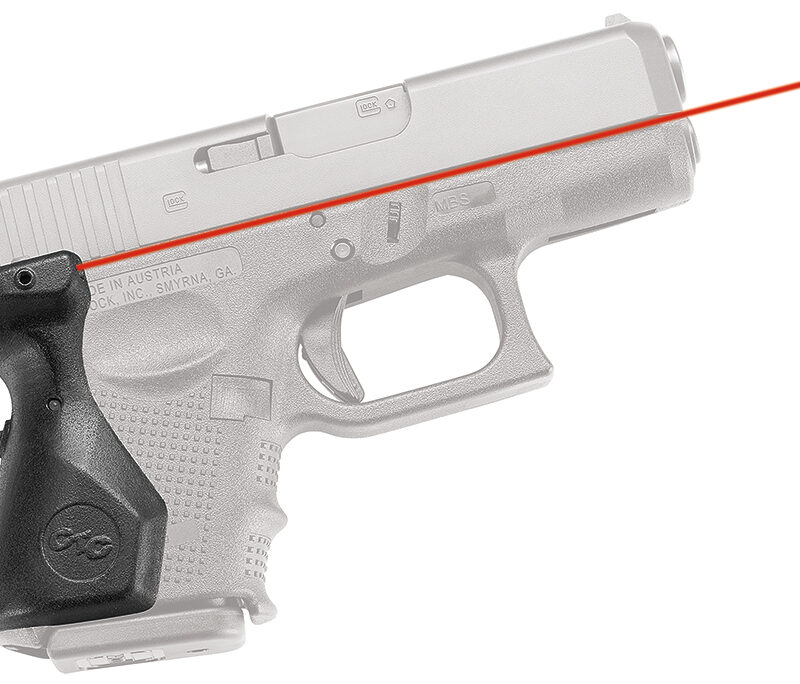 Crimson Trace 0132501 LG-852 Lasergrips  Black Red Laser Glock Gen 4 26/27/33