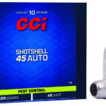 CCI 3745 Pest Control Shotshell 45ACP 120gr #9Shot 10 Per Box/20 Case 2 79869