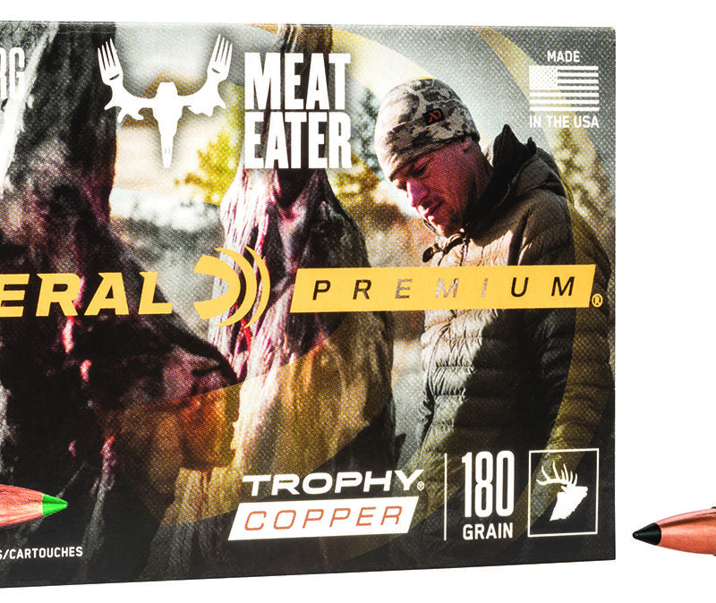 Federal P3006TC1 Premium  30-06Springfield 180gr Trophy Copper 20 Per Box/10 Case