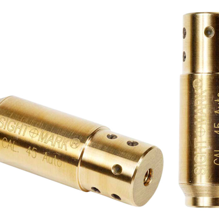 Sightmark SM39017 Boresight  Red Laser for 45 ACP Brass Includes Battery Pack & Carrying Case