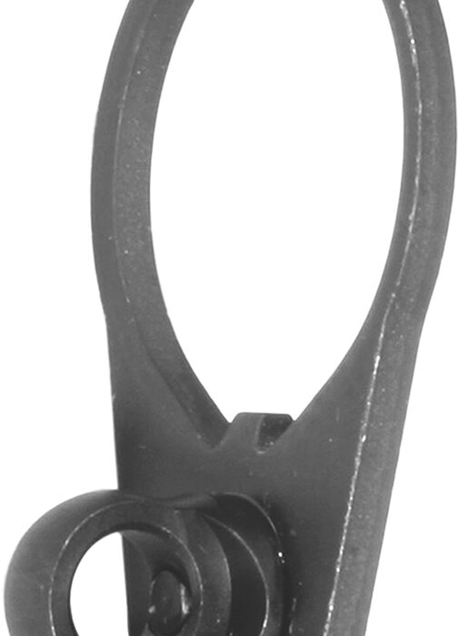 Blackhawk 70SM04BK Universal Single Point Sling Adapter  Black Metal AR-15/M4