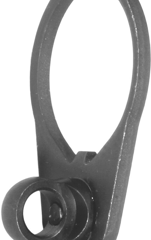 Blackhawk 70SM04BK Universal Single Point Sling Adapter  Black Metal AR-15/M4