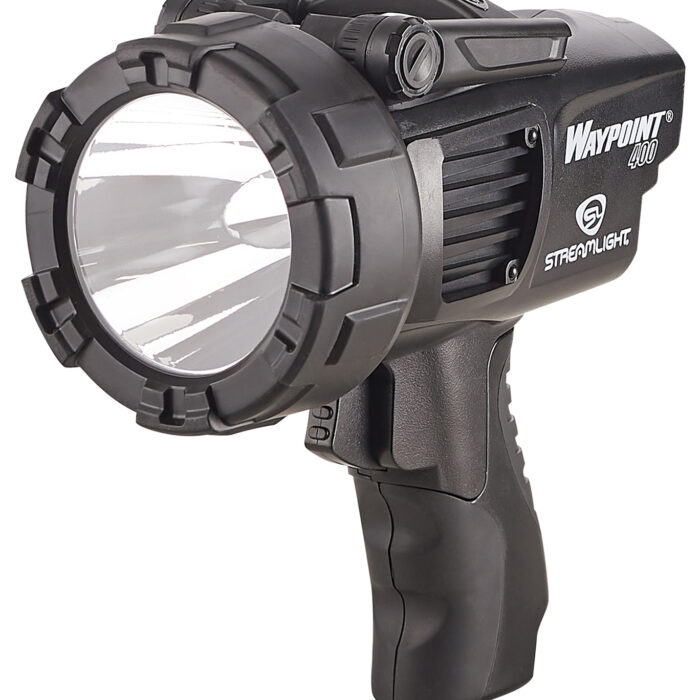Streamlight 44911 WayPoint 400 38/600/1400 Lumens White LED Black Polycarbonate 1,265 Meters