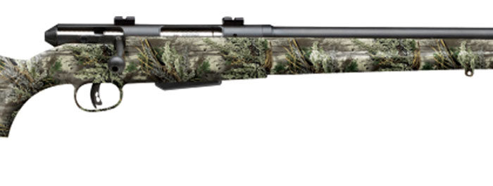 Savage Arms 19978 25 Walking Varminter 17 Hornet Caliber with 4+1 Capacity, 22" Barrel, Matte Black Metal Finish & Realtree Max-1 Synthetic Stock Right Hand (Full Size)