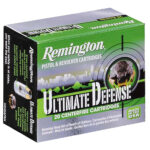 Remington Ammunition 28957 Ultimate Defense Full Size Handgun 40S&W 165gr Brass Jacketed Hollow Point 20 Per Box/25 Case 2 85361 1