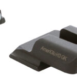 AmeriGlo SW141 i-Dot Sight Set for Smith & Wesson M&P Shield Green Tritium White Outline Front Sight-Green Tritium Rear Sight 1 85473