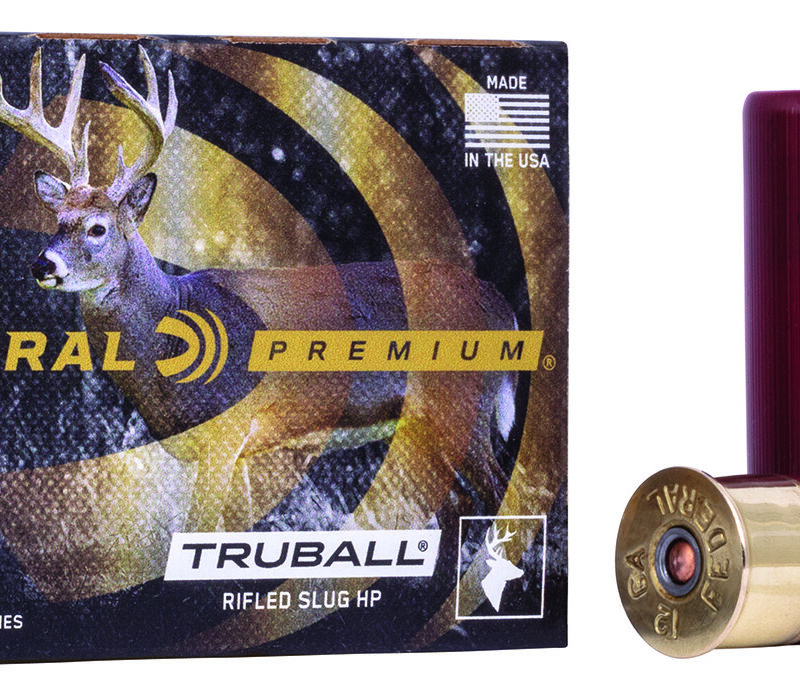 Federal PB131RS Premium Vital-Shok TruBall 12Gauge 3" 1oz RifledSlug Shot 5 Per Box/50 Case