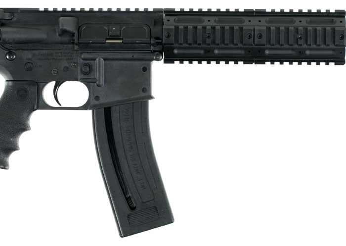Chiappa Firearms CF500090 MFour-22 Gen-II Pro Carbine Full Size 22 LR 28+1 18.50" Black Barrel & Receiver, Black 6 Position Stock, Right Hand