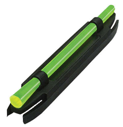 HiViz S200G S-Series Magnetic Front Sight  Black | Green Fiber Optic