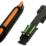 HiViz C4001 C-Series Magnetic Turkey/Deer Sight Set Black | Orange Fiber Optic Front Sight Green Fiber Optic Rear Sight 2 89423 1