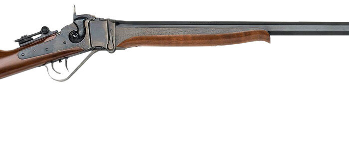 Chiappa Firearms 920188 Little Sharps  Full Size 22 LR 1 Shot 24" Blued Octagon Barrel, Color Case Hardened Receiver, Oiled Walnut Straight Fixed Stock, Right Hand