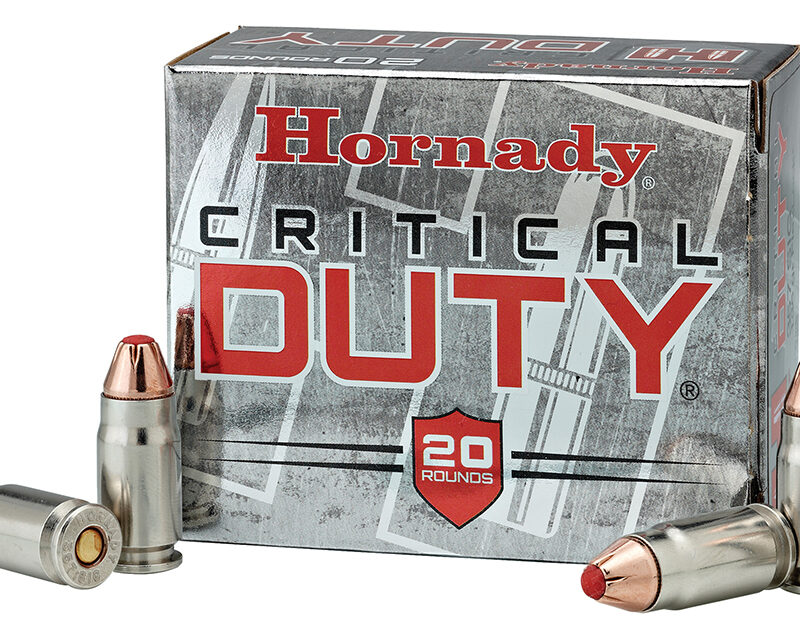 Hornady 91296 Critical Duty  357Sig 135gr Hornady FlexLock 20 Per Box/10 Case