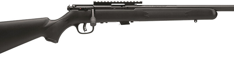 Savage Arms 93207 93 FV-SR Full Size 22 WMR 5+1 16.50" Matte Black Heavy Barrel, Matte Black Picatinny Rail Carbon Steel Receiver, Matte Black Fixed Synthetic Stock, Right Hand