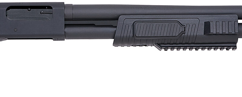 Mossberg 57340 500 JIC FLEX 12 Gauge 5+1 3" 18.50" Cylinder Bore Steel Barrel, Matte Blued Metal Finish, Synthetic Flex Pistol Grip Stock, Includes Custom Carry Case