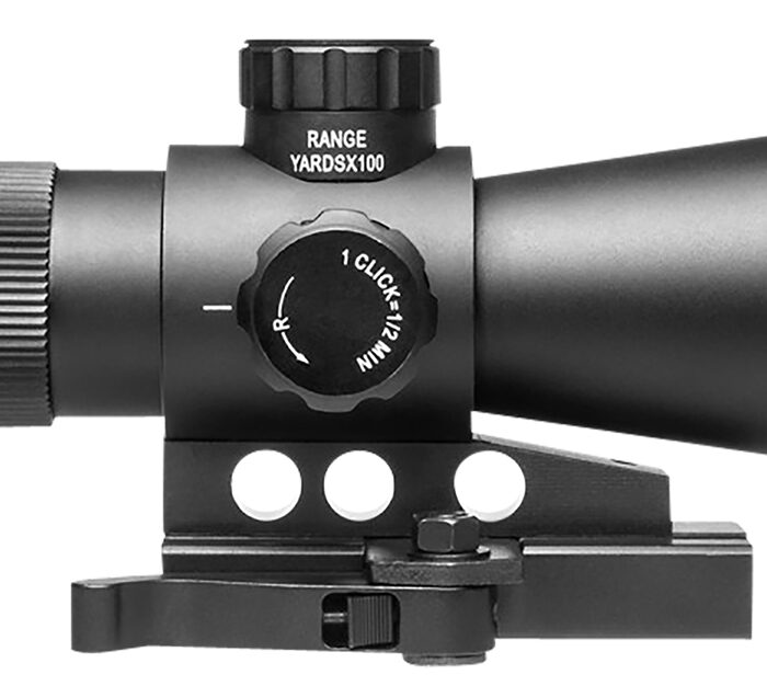 NcStar STP3942GV2 Mark III Tactical Gen 2 Black Hardcoat Anodized 3-9x 42mm Dual (Blue/Green) Illuminated P4 Sniper Reticle