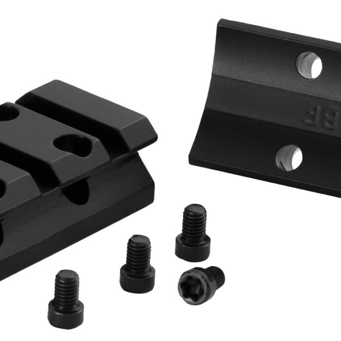 Browning 12554 X-Bolt Weaver-Style Two-Piece Scope Base  Matte Black
