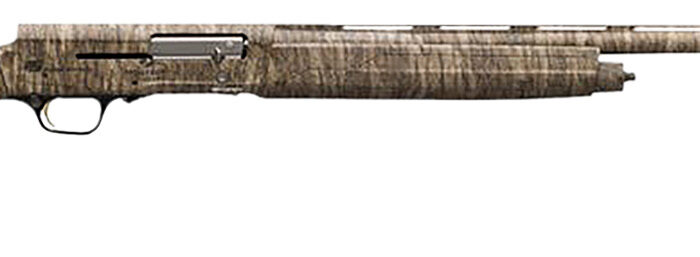 Browning 0118282005 A5  12 Gauge 26" Barrel 3.5" 4+1, Full Coverage Mossy Oak Bottomland, Textured Synthetic Stock With Closed Radius Pistol Grip